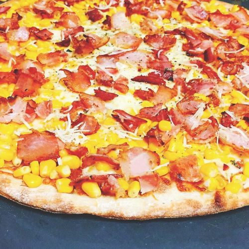 Pizza Milho com Bacon